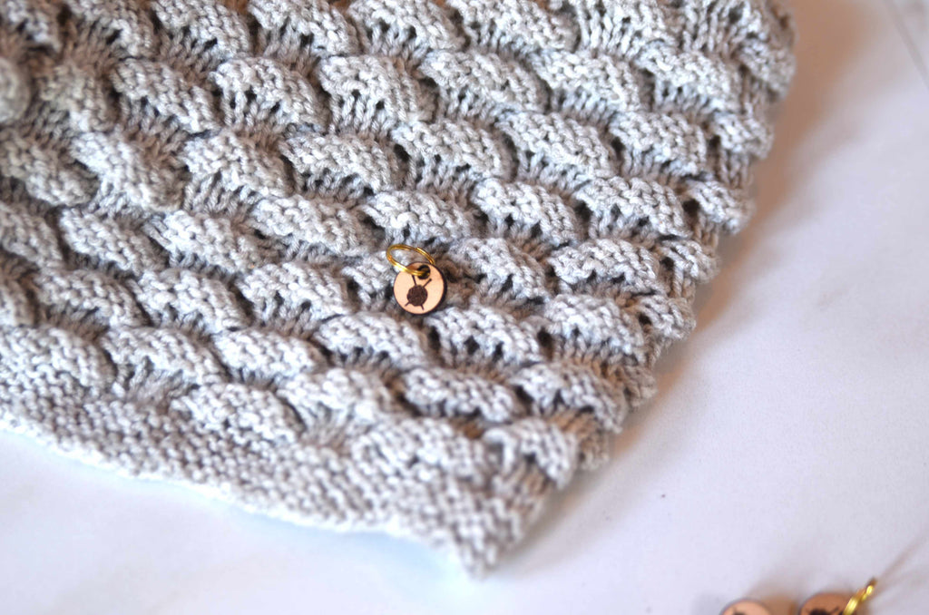 Leather Stitch Markers - Icon