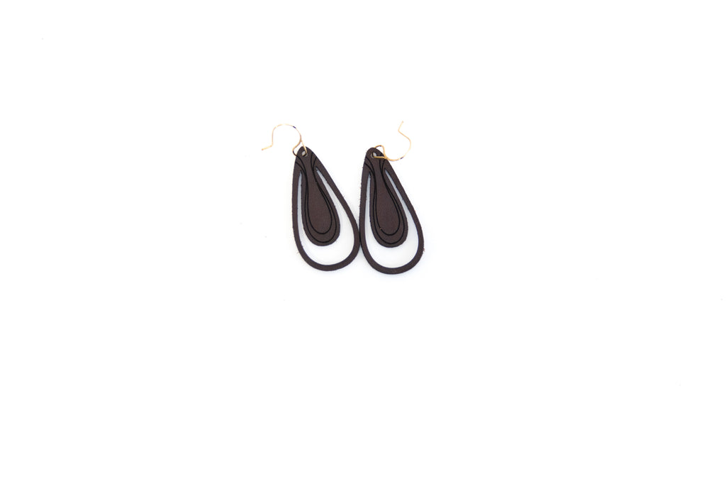 Diffuser Earrings Etched Drops